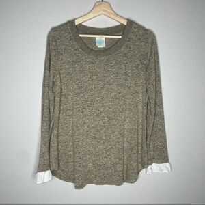 Freelander Larger Sweater Heathered Long Sleeve